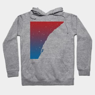 Night climbing II Hoodie